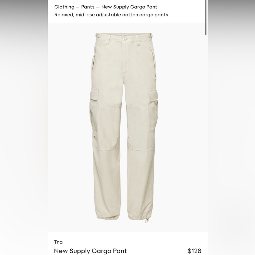 Aritzia tna supply cargo pants